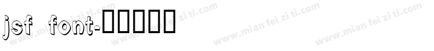 jsf font字体转换